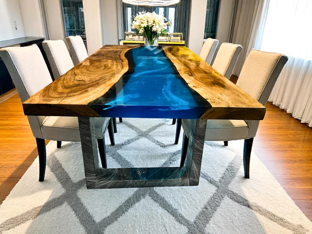 Round Marble Custom Table Stunning Floral Mop Decor 